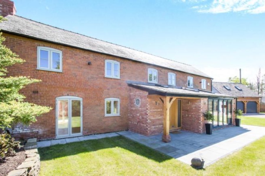 Conversion & oak framed garage